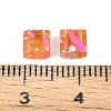 2-Hole Transparent Glass Seed Beads SEED-S023-30C-14-4