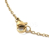 Natural Pearl Pendant Necklace & Dangle Earrings SJEW-JS01276-4