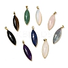 Natural & Synthetic Mixed Gemstone Faceted Pendants G-B149-12G-1