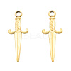 Ion Plating(IP) 201 Stainless Steel Pendants LS-X-STAS-N098-246LG-1