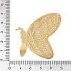 304 Stainless Steel Etched Metal Embellishments Pendants STAS-H236-08G-3