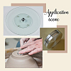 2Pcs Aluminum Turntable Base Table Tray FIND-SP0004-05-5
