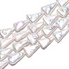 Natural Baroque Pearl Keshi Pearl Beads Strands PEAR-N021-18-4