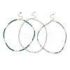 White Jade and Amethyst Necklaces NJEW-JN05340-2