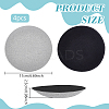 EVA Cloth Round Fascinator Hat Base for Millinery Magic FIND-WH0152-947C-2