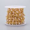 Handmade Brass Curb Chains CHC-I035-02G-08-3