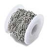 304 Stainless Steel Gourd Link Chains CHS-P024-01P-3