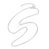 Brass Cable Chain Necklaces NJEW-JN04511-03-1