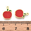 304 Stainless Steel Enamel Charms STAS-T065-52G-01-3