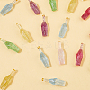 60Pcs 6 Colors Dummy Bottle Transparent Resin Cabochon RESI-SC0036-42-6
