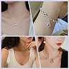 10Pcs 2 Colors Eco-Friendly Brass Pendants KK-BBC0017-34-4