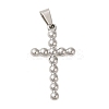 Non-Tarnish 304 Stainless Steel Pendants STAS-C103-30B-P-1