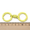 Alloy Spring Gate Clasps PALLOY-Q009-01F-3