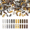 Kissitty 120 Sets 12 Styles Brass Screw Clasps KK-KS0001-24-13