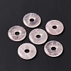 Natural Rose Quartz Pendants G-I331-01G-1