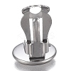 Tarnish Resistant 304 Stainless Steel Clip-on Earring Setting LS-STAS-I166-33P-3