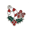 Christmas Theme Alloy Enamel Pendants ENAM-Z020-02D-1