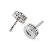 Brass Micro Pave Cubic Zirconia Peg Bails KK-U056-54P-1