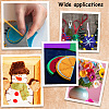 10Pcs 10 Colors Bon-woven Felt Fabric DIY-WH20048-053-4