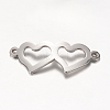 Tarnish Resistant 201 Stainless Steel Links connectors LS-X-STAS-S059-04A-1