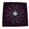 Square Polyester Zodiac Tarot Cloth AJEW-P131-01-1