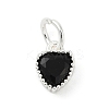 Brass Micro Pave Cubic Zirconia Pendants LS-KK-H204-01S-04-1