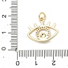Brass Micro Pave Cubic Zirconia Pendants KK-H255-02A-G02-3