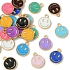 26Pcs 13 Colors Alloy Enamel Charms ENAM-FS0001-88-3