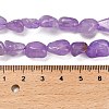 Natural Lavender Amethyst Beads Strands G-P497-01E-22-5
