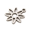 Non-Tarnish 304 Stainless Steel Charms STAS-S123-01P-10-2