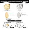 304 Stainless Steel Stud Earring Findings EJEW-BBC0001-65A-2
