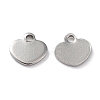 201 Stainless Steel Charms STAS-K259-08P-1