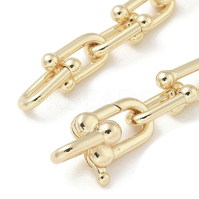 Brass Chain Extender KK-M308-21G-1