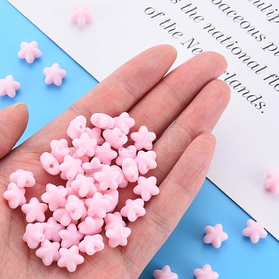 Opaque Acrylic Beads MACR-S373-26-A09-1