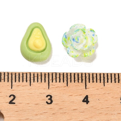 Luminous Resin Decoden Cabochons RESI-K036-05G-1