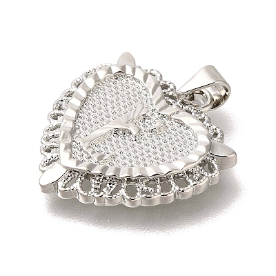 Rack Plating Brass Pendants KK-I722-09P-E-1