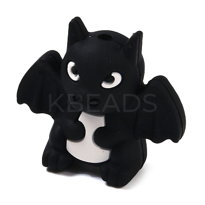 Little Dragon Food Grade Silicone Focal Beads SIL-Q030-29C-1