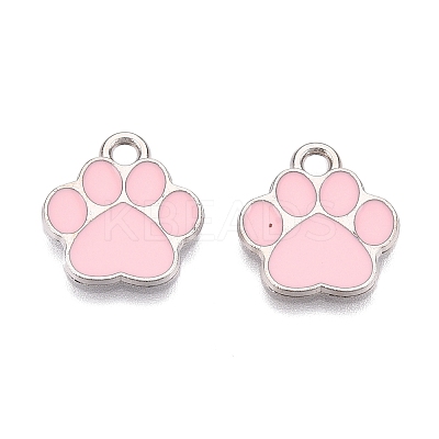 Alloy Enamel Pendants ENAM-T020-41B-RS-1