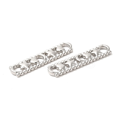 Tarnish Resistant 304 Stainless Steel Connector Charms STAS-L268-036P-1