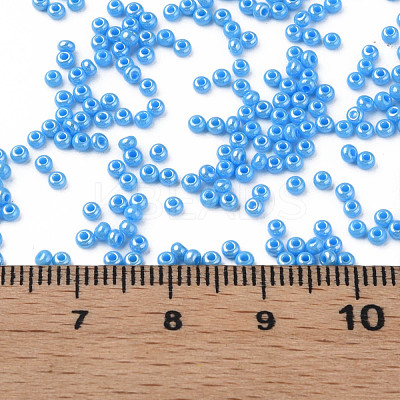 11/0 Czech Opaque Glass Seed Beads SEED-N004-003B-17-1