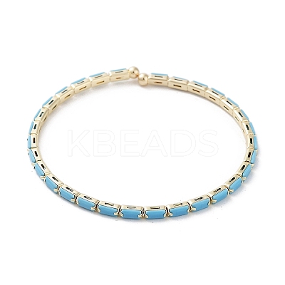 Real 18K Gold Plated Brass Cuff Bangles BJEW-D039-36G-1