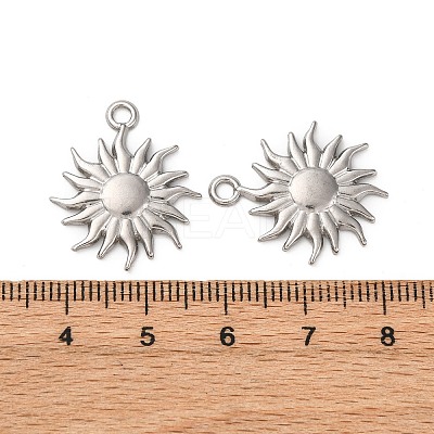 201 Stainless Steel Pendants STAS-C130-15P-1
