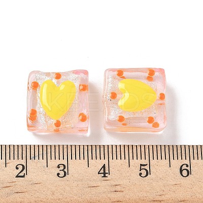 Handmade Lampwork Enamel Beads LAMP-G147-02H-1