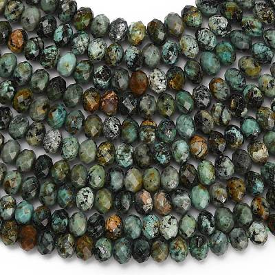 Natural African Turquoise(Jasper) Beads Strands G-Z111-A13-02-1