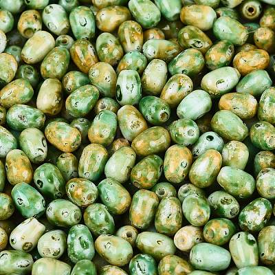 Picasso Glass Seed Beads SEED-N012-10J-1