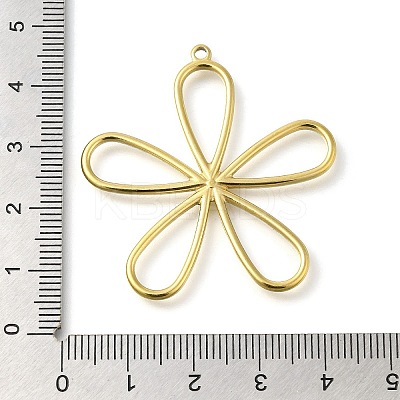 Ion Plating(IP) 304 Stainless Steel Pendants STAS-I310-07G-1
