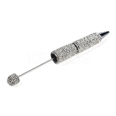 Iron Beadable Pen AJEW-R001-02C-1