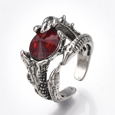 Alloy Cuff Finger Rings RJEW-T006-62-1