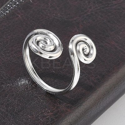 304 Stainless Steel Cuff Open Rings RJEW-D357-04P-1