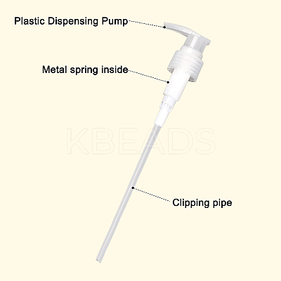 12Pcs 3 Colors Plastic Dispensing Pump FIND-GF0001-88B-1